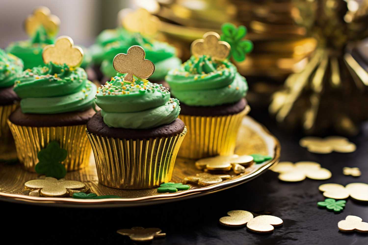 saint patrick's day cupcakes